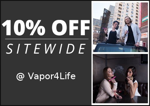 Vapor4life coupon 10 percent off site wide