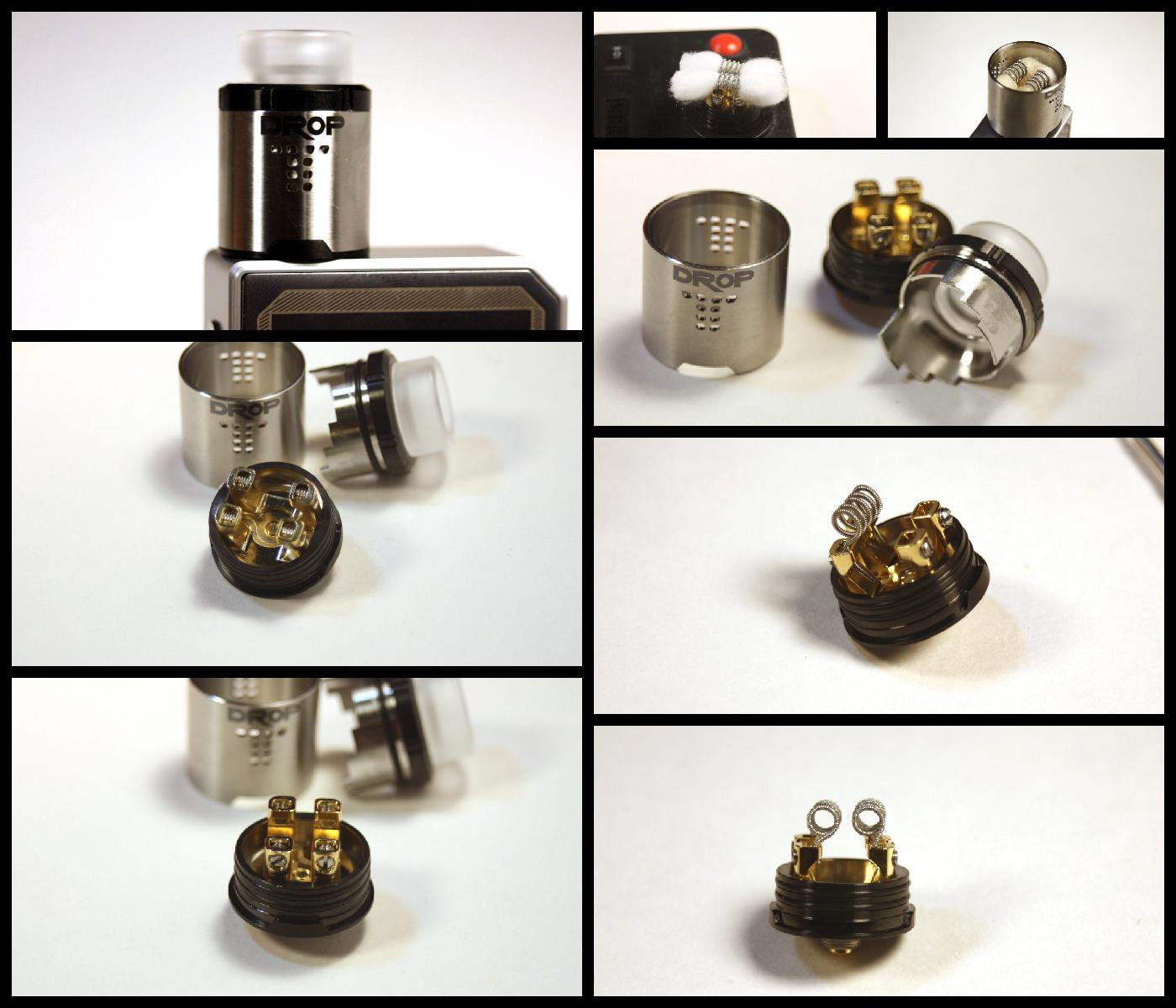 Digiflavor Drop 24mm RDA collage
