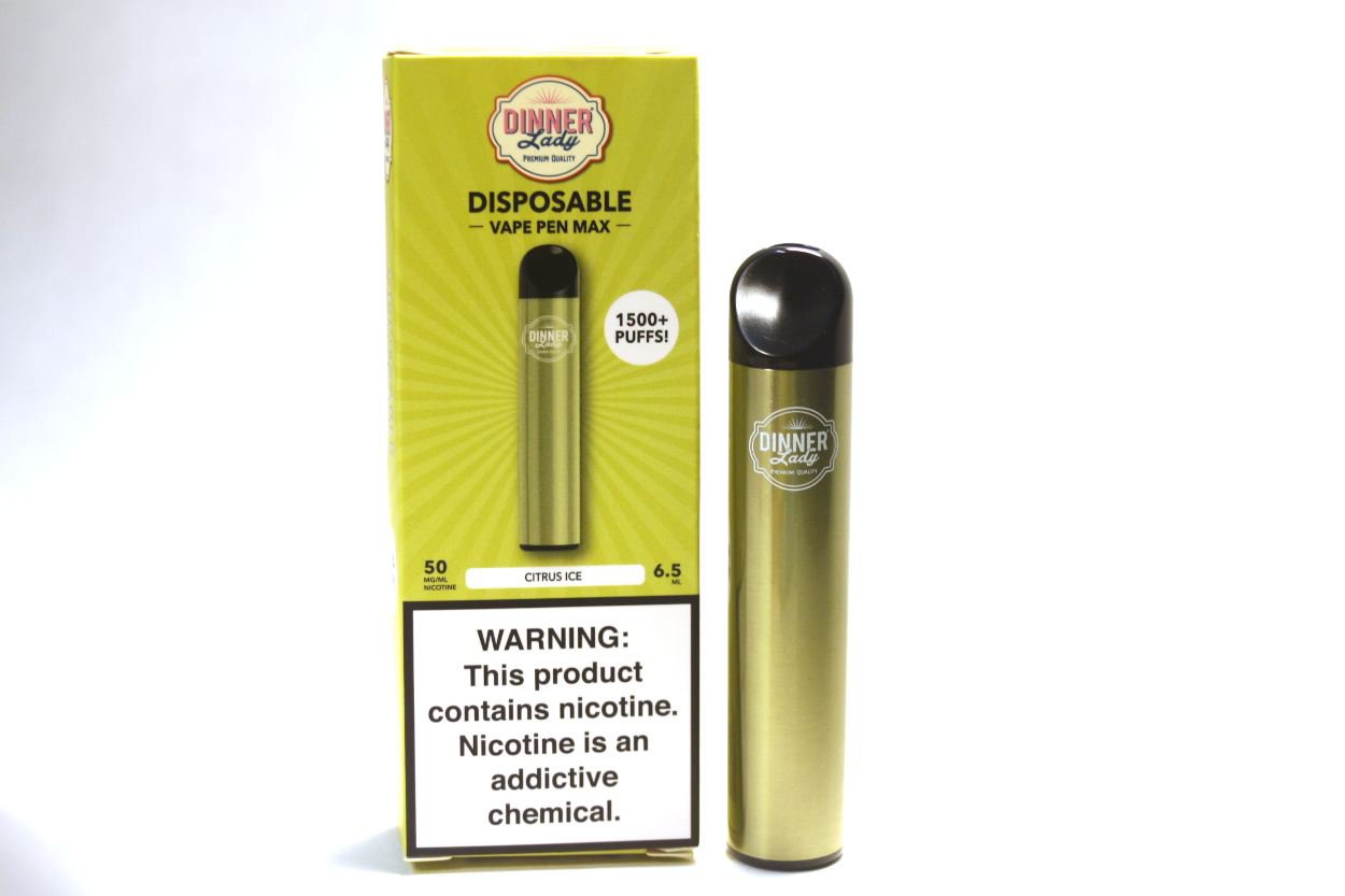 Dinner Lady Vape Pen Max - citrus-ice.