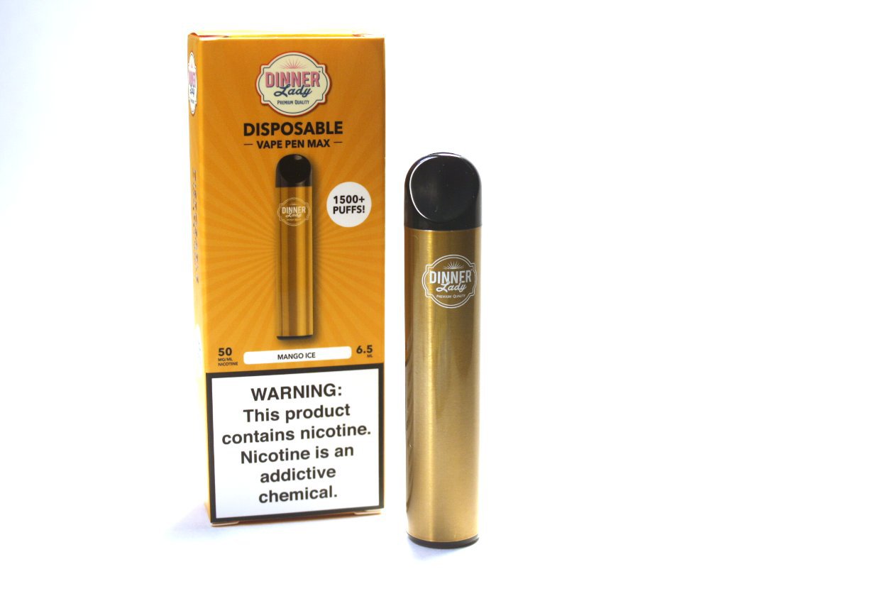 Dinner Lady Vape Pen Max - mango-ice