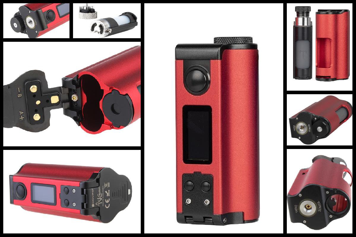 Dovpo Topside Dual Battery Squonk Mod