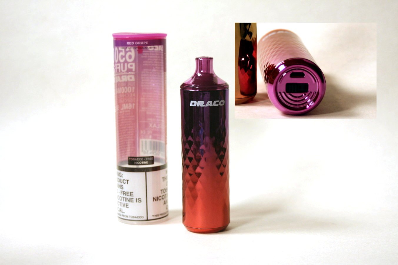 Draco Disposables - Red Grape