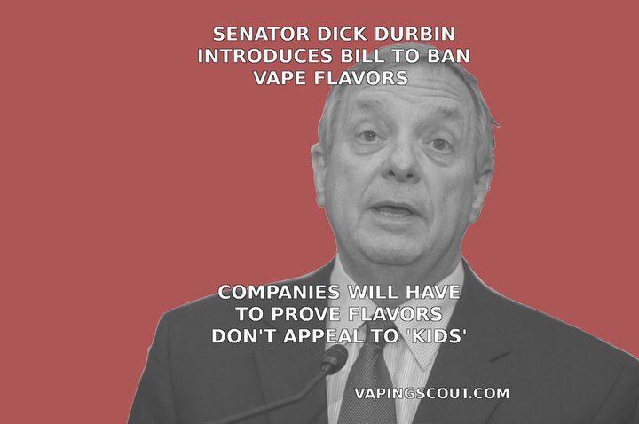 Senators Introduce Legislation to Ban Vape Flavors that are Kid