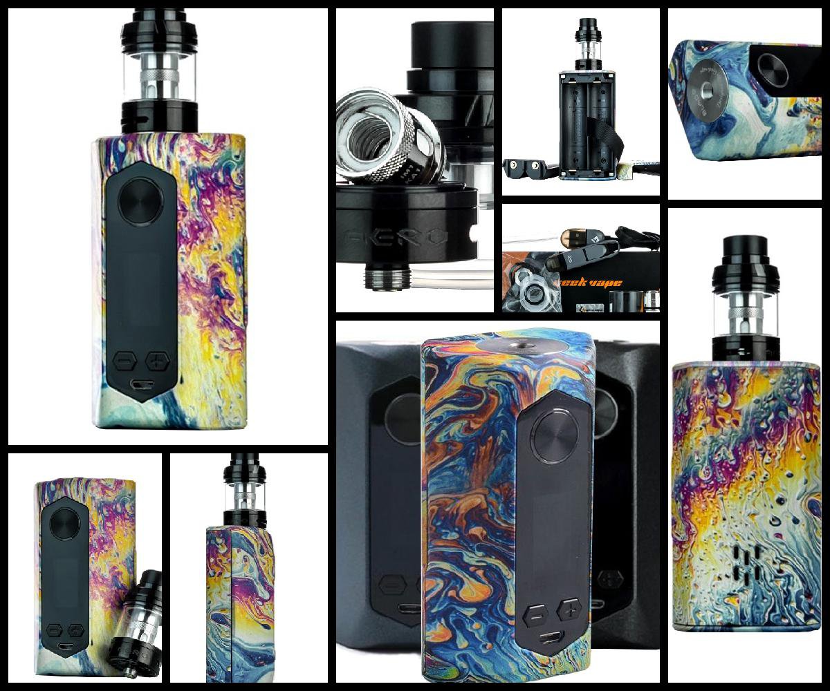 GeekVape Blade 235W Vape Starter Kit - collage