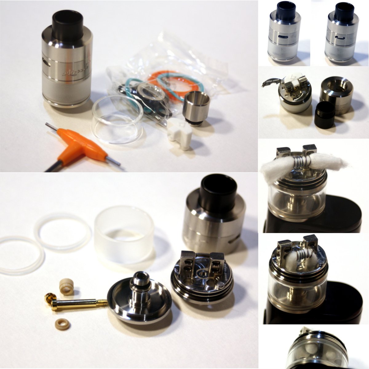 GeekVape Avocado RDTA - Collage