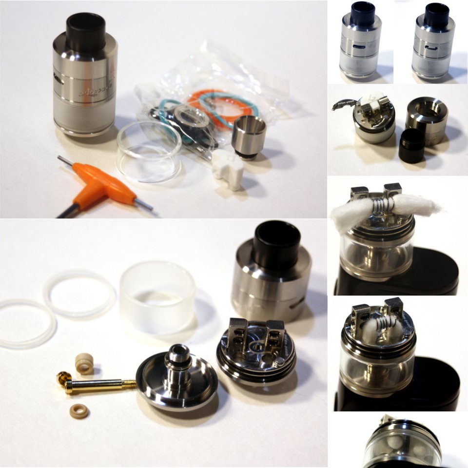GeekVape Avocado RDTA - Collage GeekVape Avocado RDTA - Collage