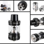 HorizonTech Falcon Sub-Ohm Tank collage HorizonTech Falcon Sub-Ohm Tank collage