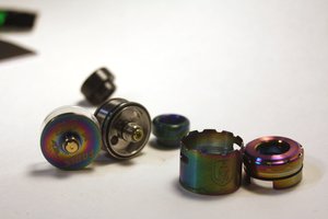 Wotofo Faris Squonk RDTA RDA disassembled a disassembled view of the Wotofo Faris RDTA/RDA