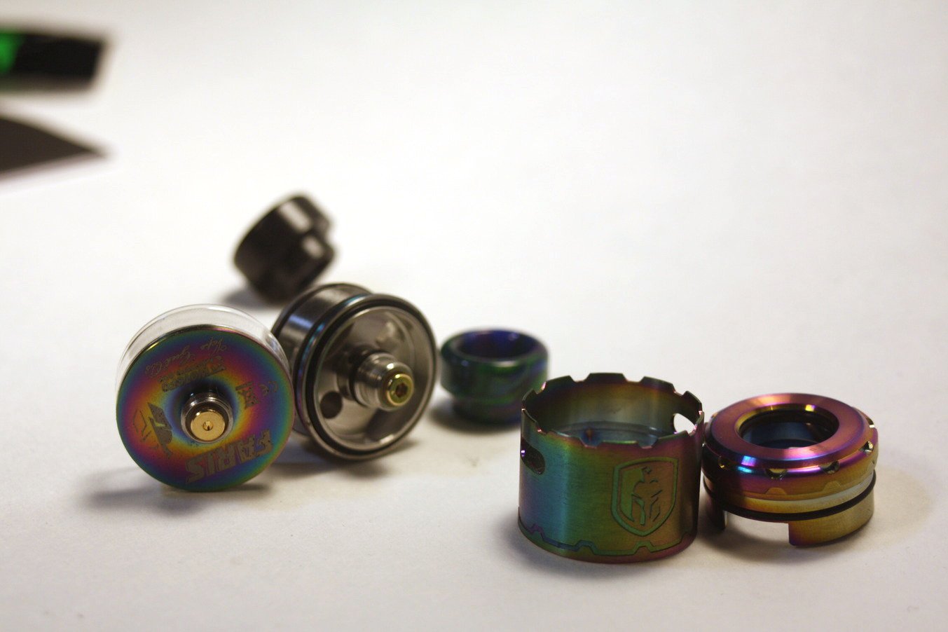 Wotofo Faris Squonk RDTA RDA disassembled