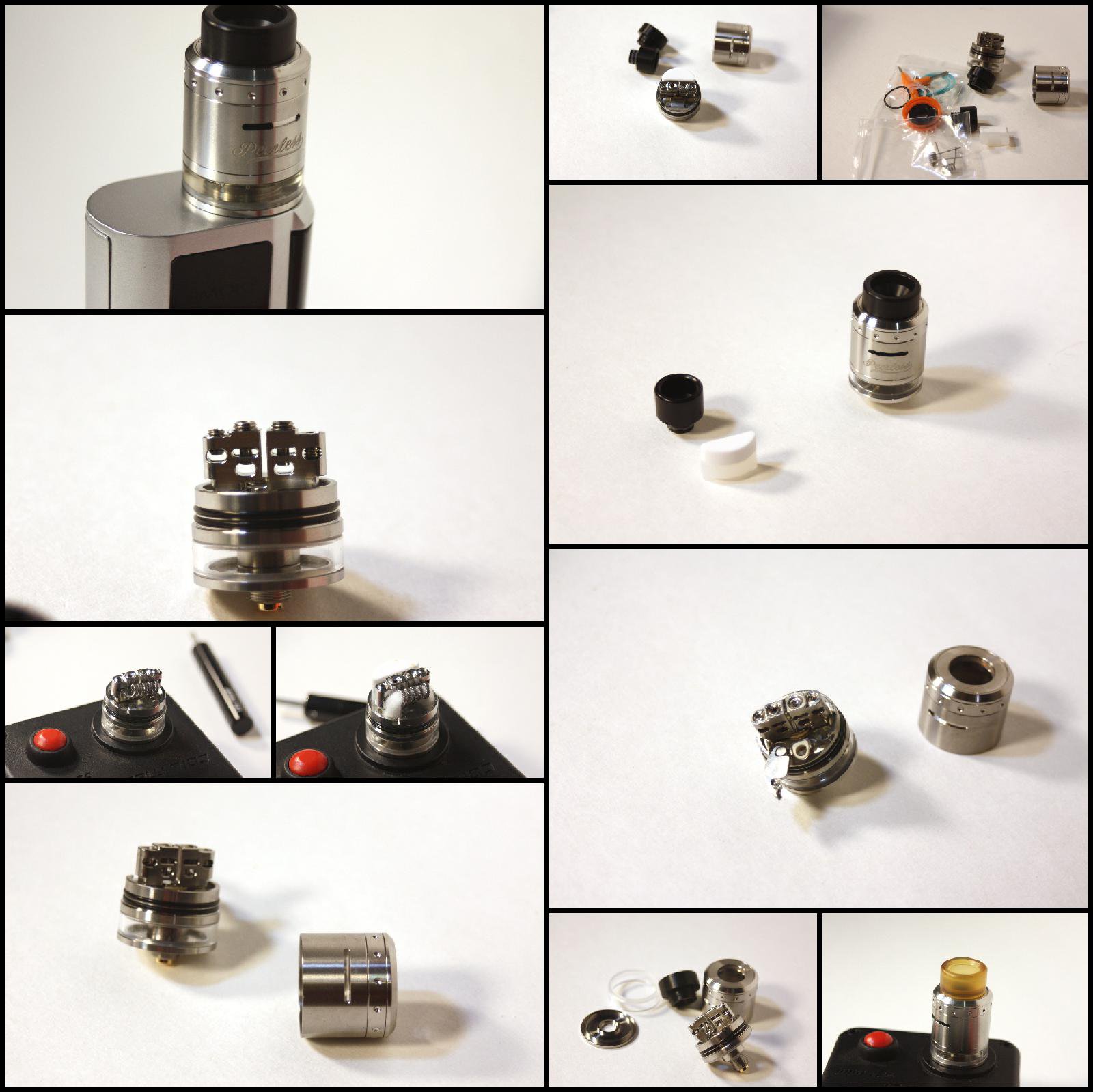 Geekvape Peerless RDTA collage
