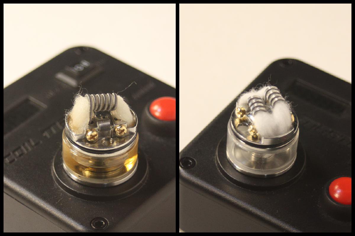 single and dual coil clapton wire builds on the vandy vape pyro rdta