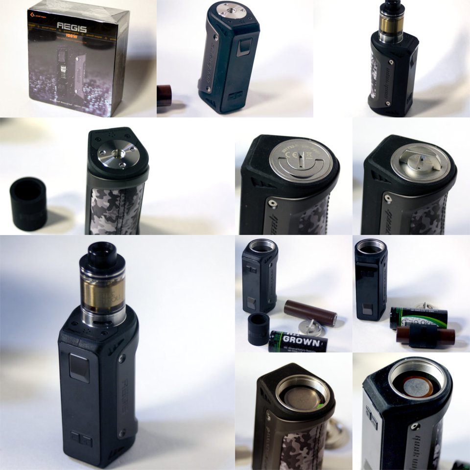 GeekVape Aegis 100w Single Battery 26650 Mod Vaping Scout