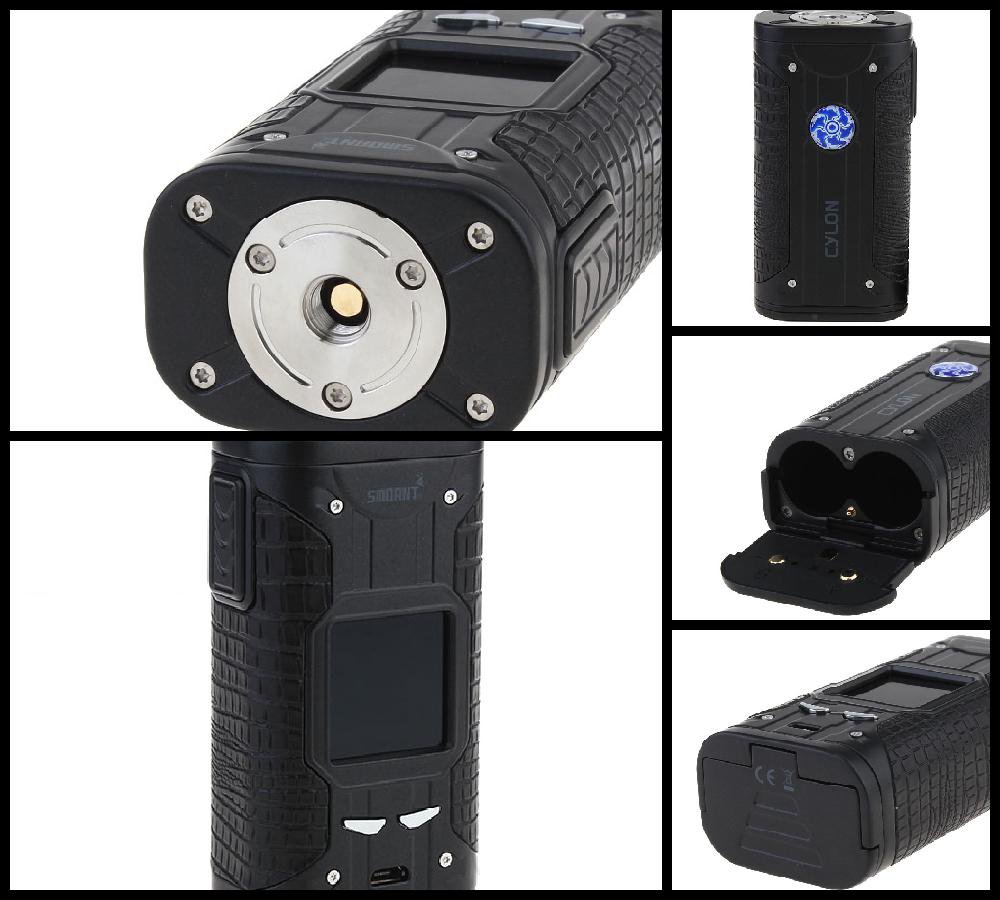 Smoant Cylon 218W Box Mod collage