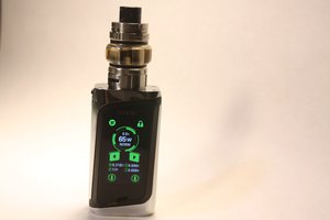 Smok Morph 219 TF Mesh Sub ohm Starter Kit - touch color screen Smok Morph 219W with TF Sub Ohm Tank Vape Starter Kit with touch screen illuminated and convex high capacity glass