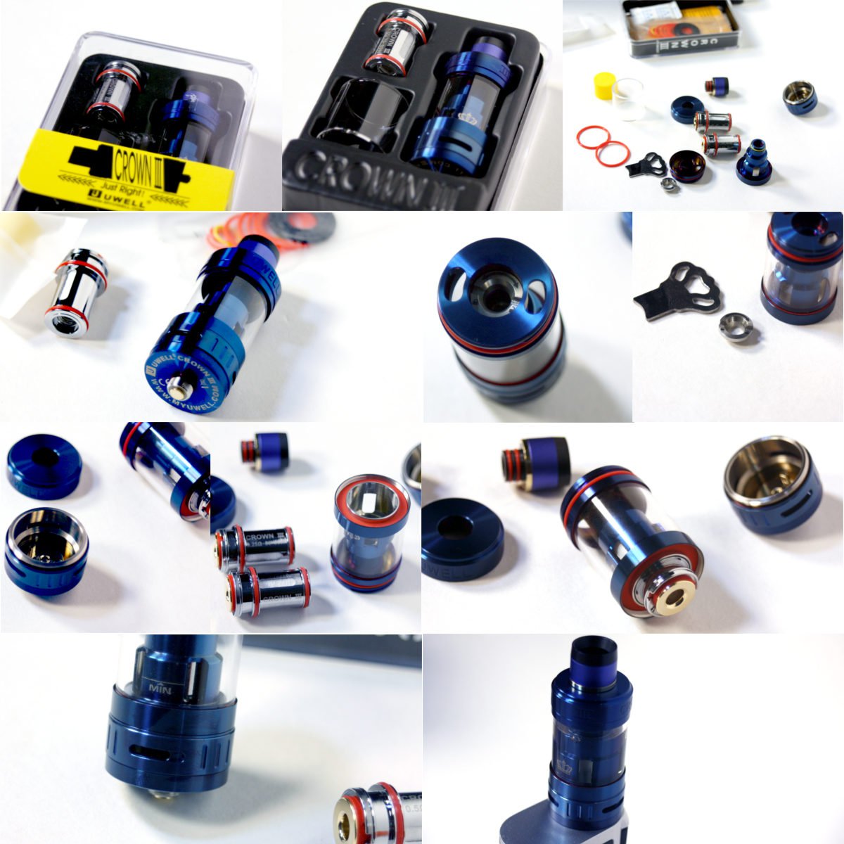 Uwell Crown 3 - Sub Ohm Tank - Collage
