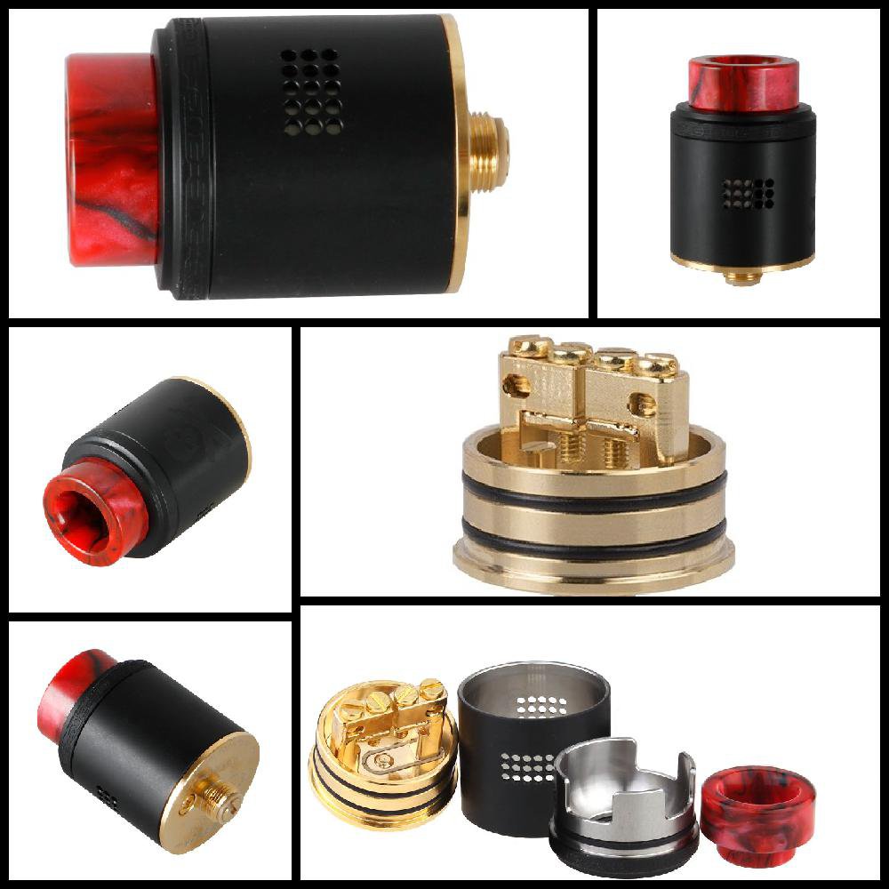 Vandy Vape Bonza BF RDA collage