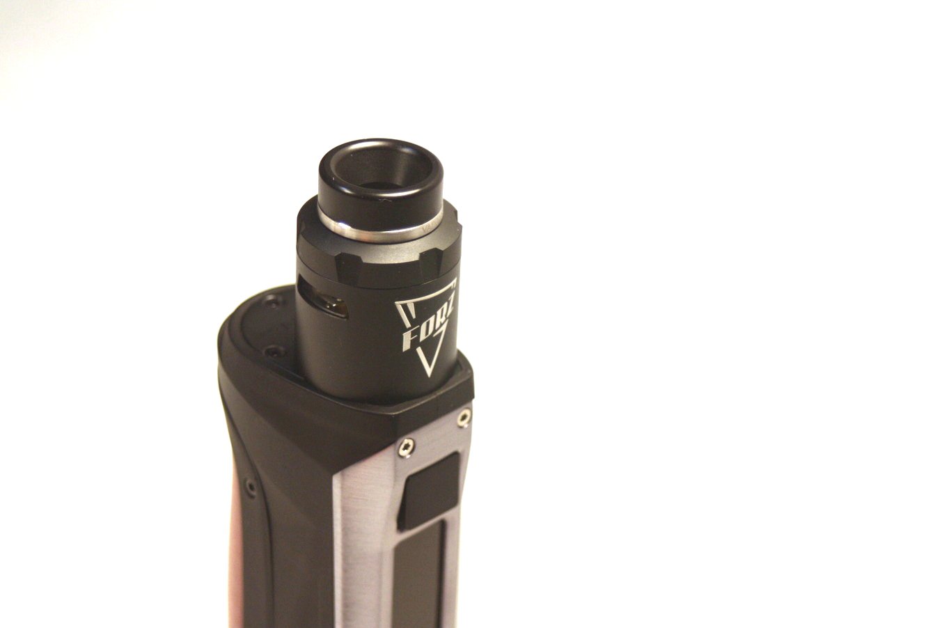 the Vaporesso FORZ RDA on the FORZ TX80 mod