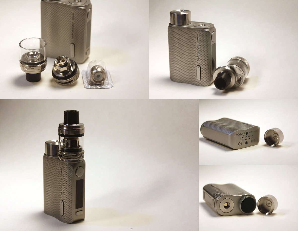 Vaporesso Swag II Starter Kit - collage