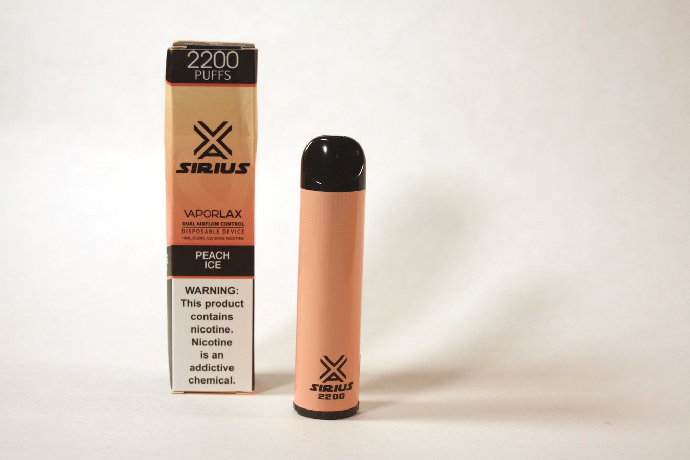 Vaporlax Disposable - Peach Ice