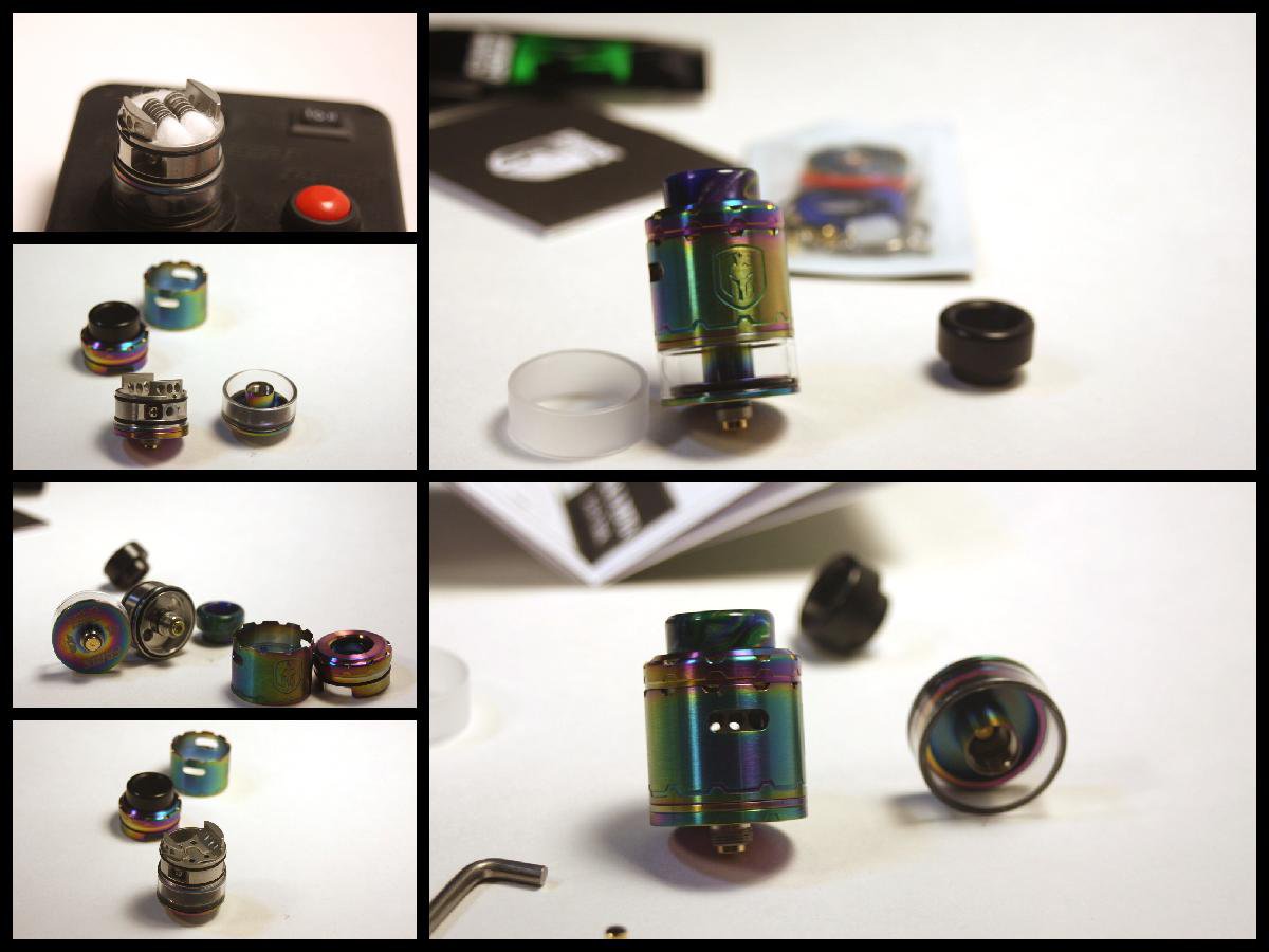 Wotofo Faris BF RDTA RDA collage