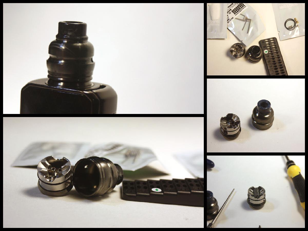 Wotofo Elder Dragon Single Coil RDA Collage