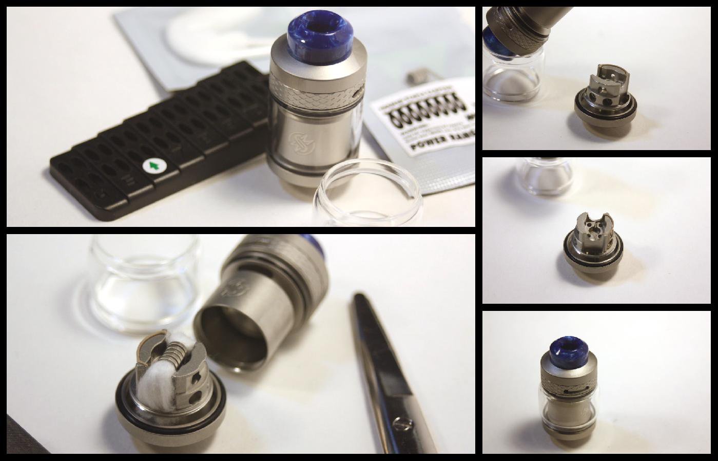 Wotofo Serpent Elevate RTA (collage)