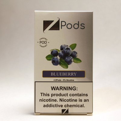 Ziip Pods - Blueberry (JUUL Compatible) Ziip Pods - Blueberry (JUUL Compatible)